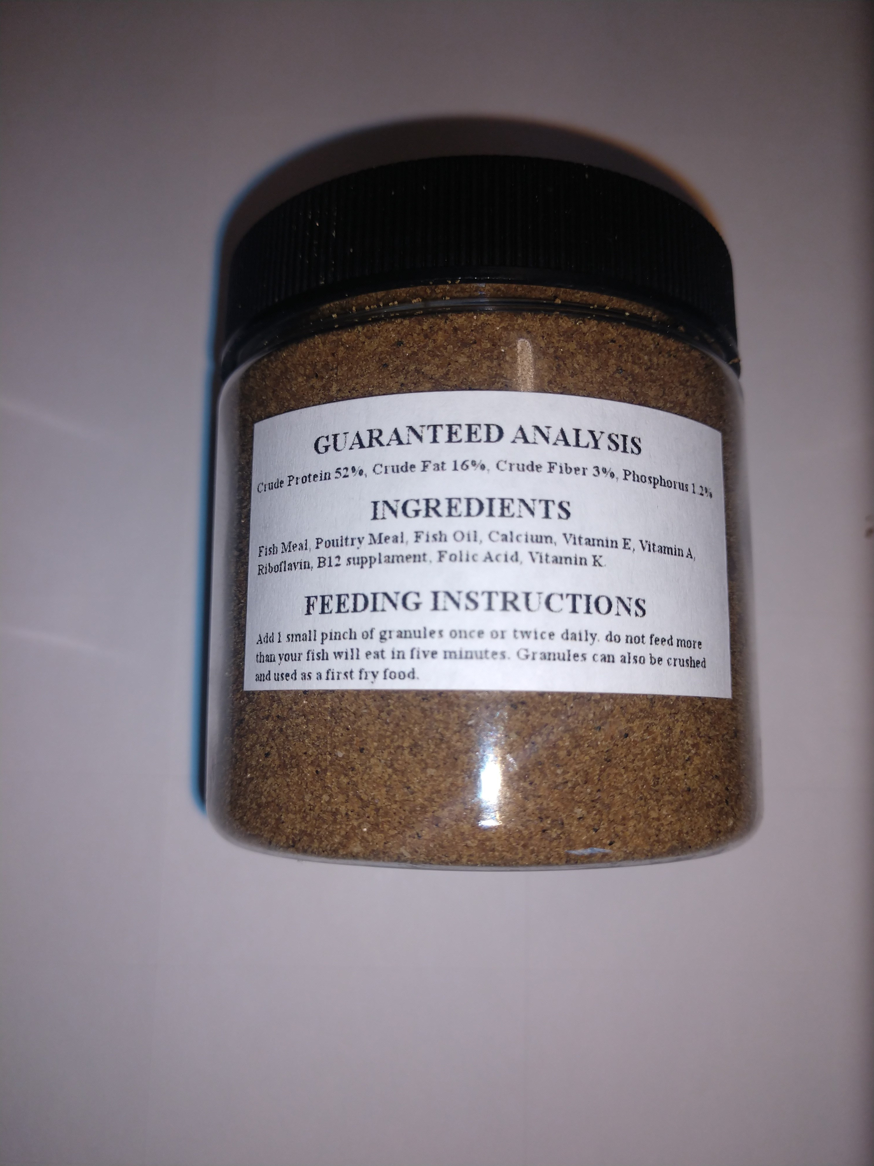 thumbnail interactive-video image 1 of Guppy Sinking Granules – Fish Food For Guppies, Tetras, Mollies & Livebearers (Aquatic Foods) 1 of 5